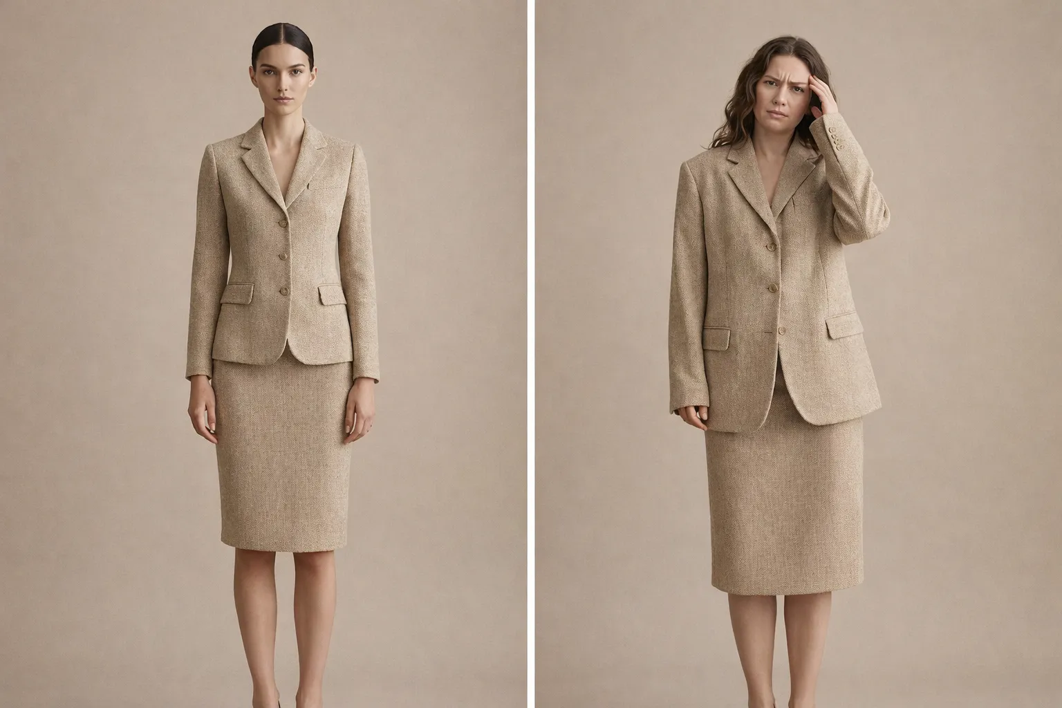 Mulheres reais com diferentes estilos e corpos